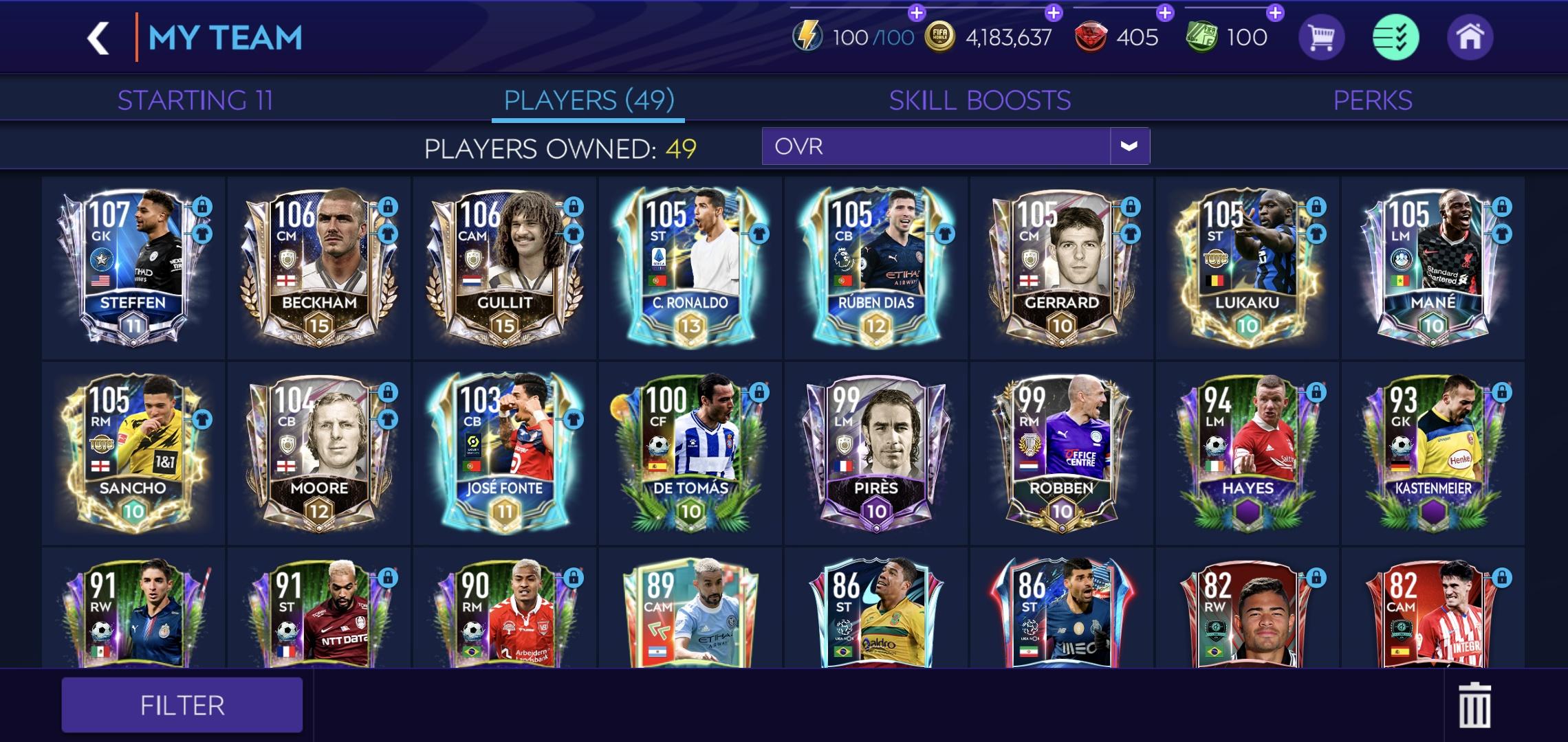 FIFA Mobile Rare Account