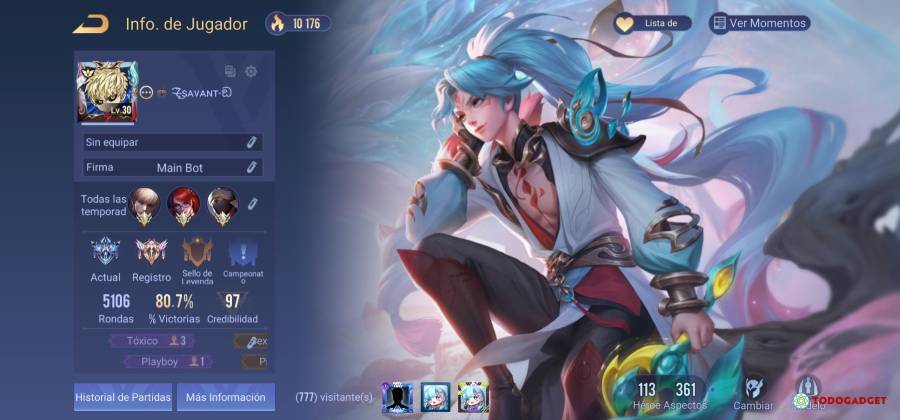 Arena of Valor Collector Account