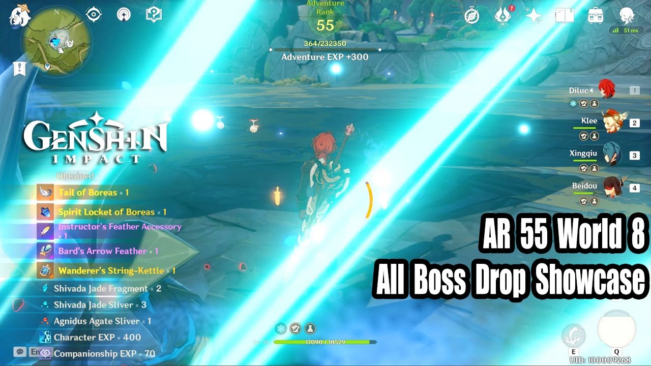 Genshin Impact AR55 Account